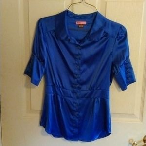 Women's Royal Blue Blouse